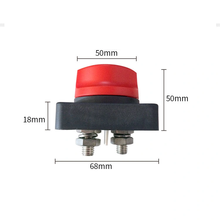Battery Isolator Disconnect Rotary Switch for RV Marine Boat Vehicle