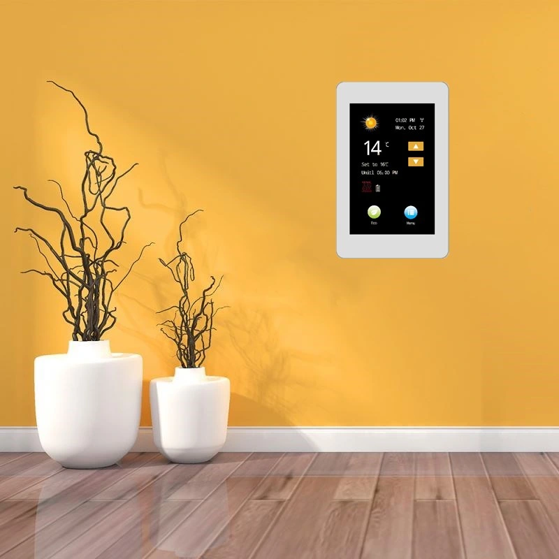 Smart Wireless Touch Screen Weekly Programmable Floor Heating Thermostat